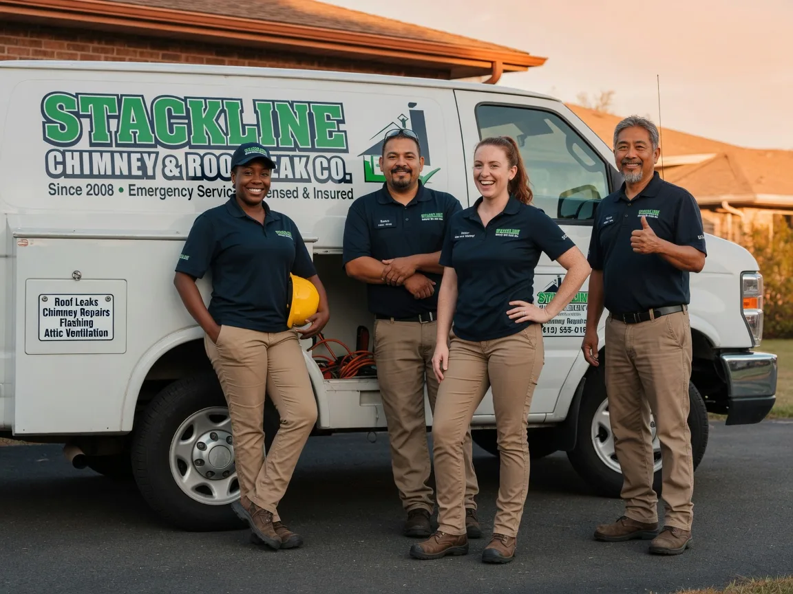 Chimney flashing repair company in Gratiot, OH